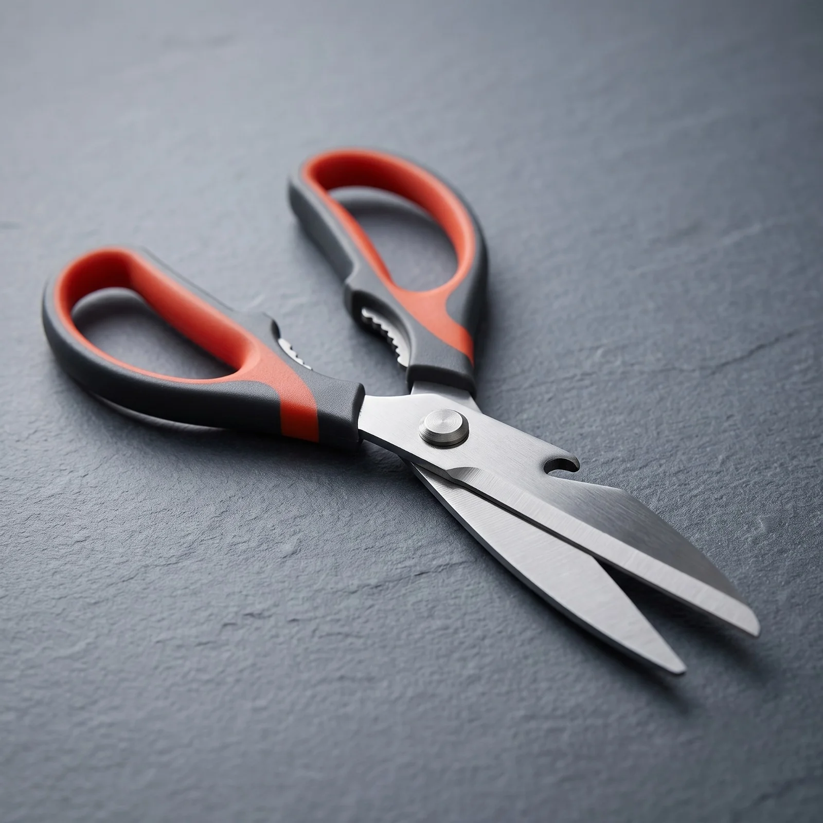 3-in-1 Multifunction Kitchen Scissors with Built-In Bottle Opener