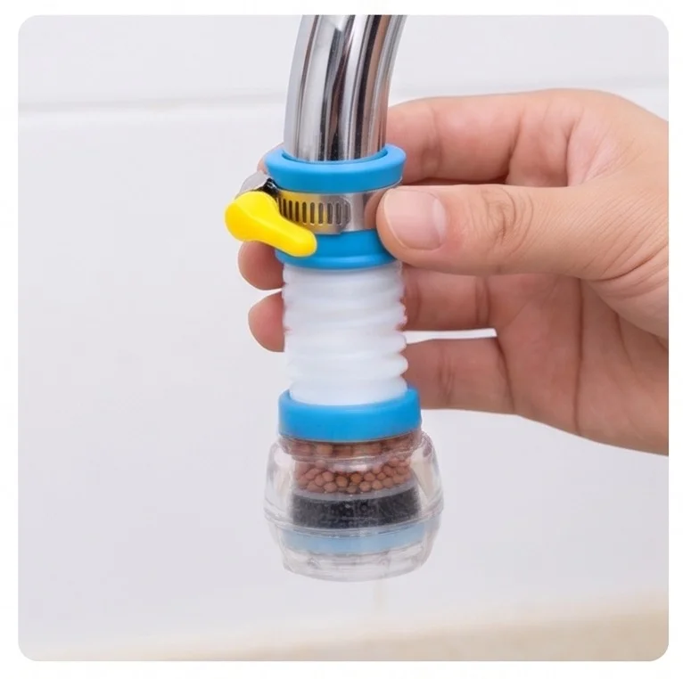 360° Rotating Faucet Aerator Water Saver for Kitchen & Bathroom Taps