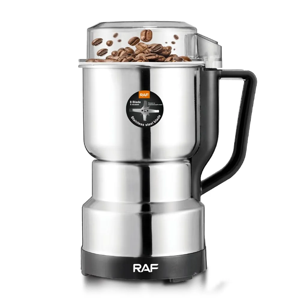 RAF Manual Coffee Grinder with Adjustable Stainless Steel Handle
