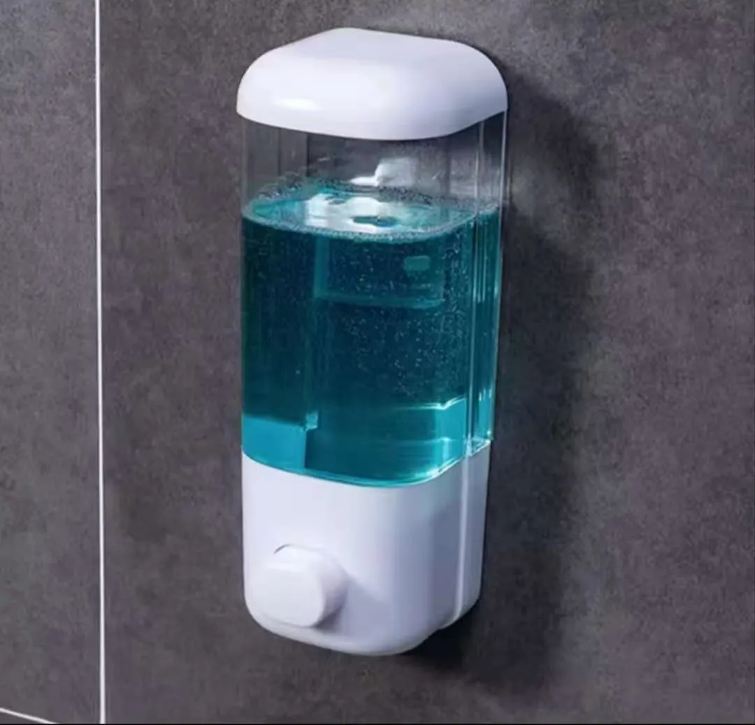 Wall-Mounted Manual Soap Dispenser for Bathroom & Kitchen