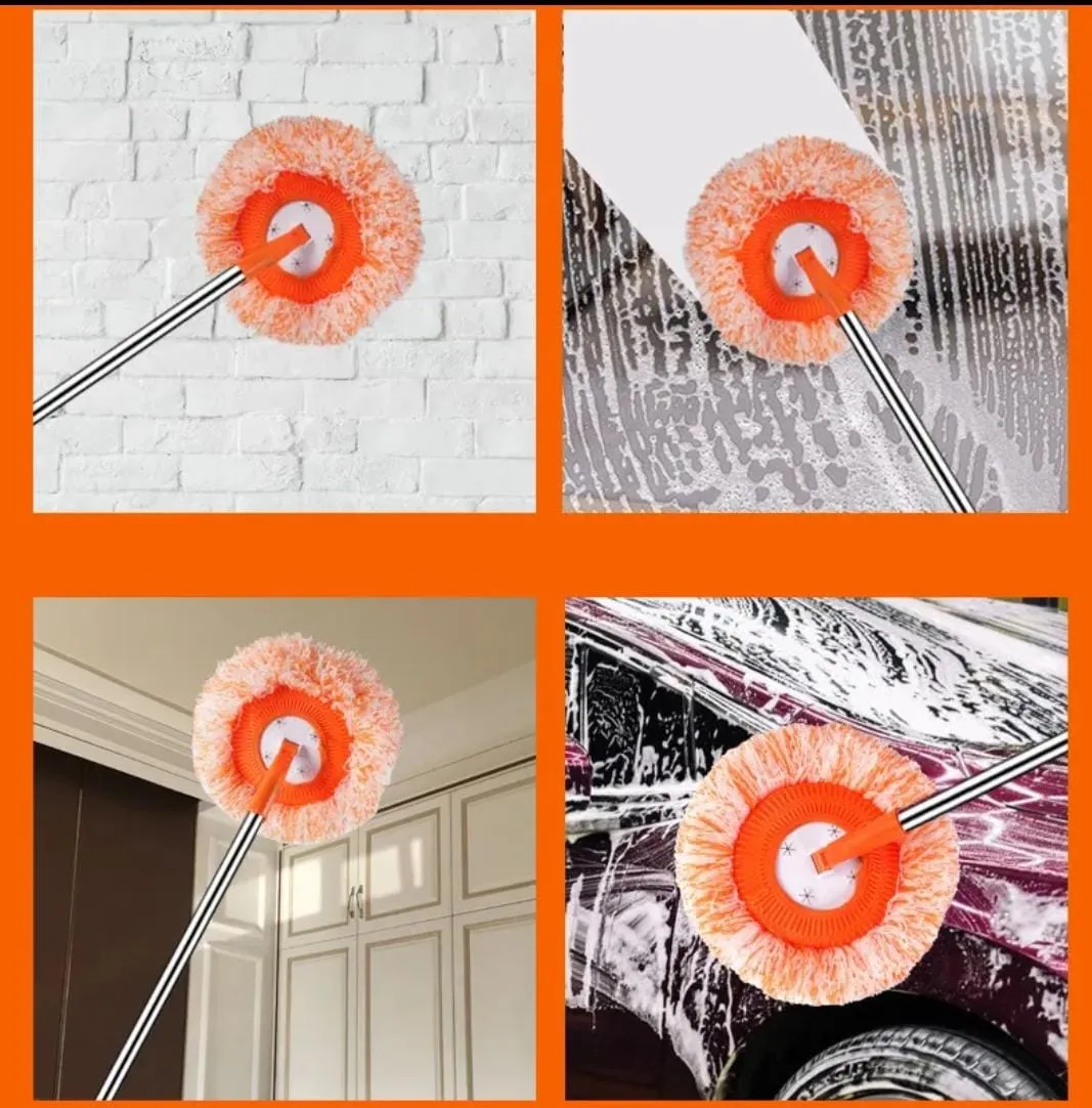 Microfiber Flower Spin Mop Head Replacement