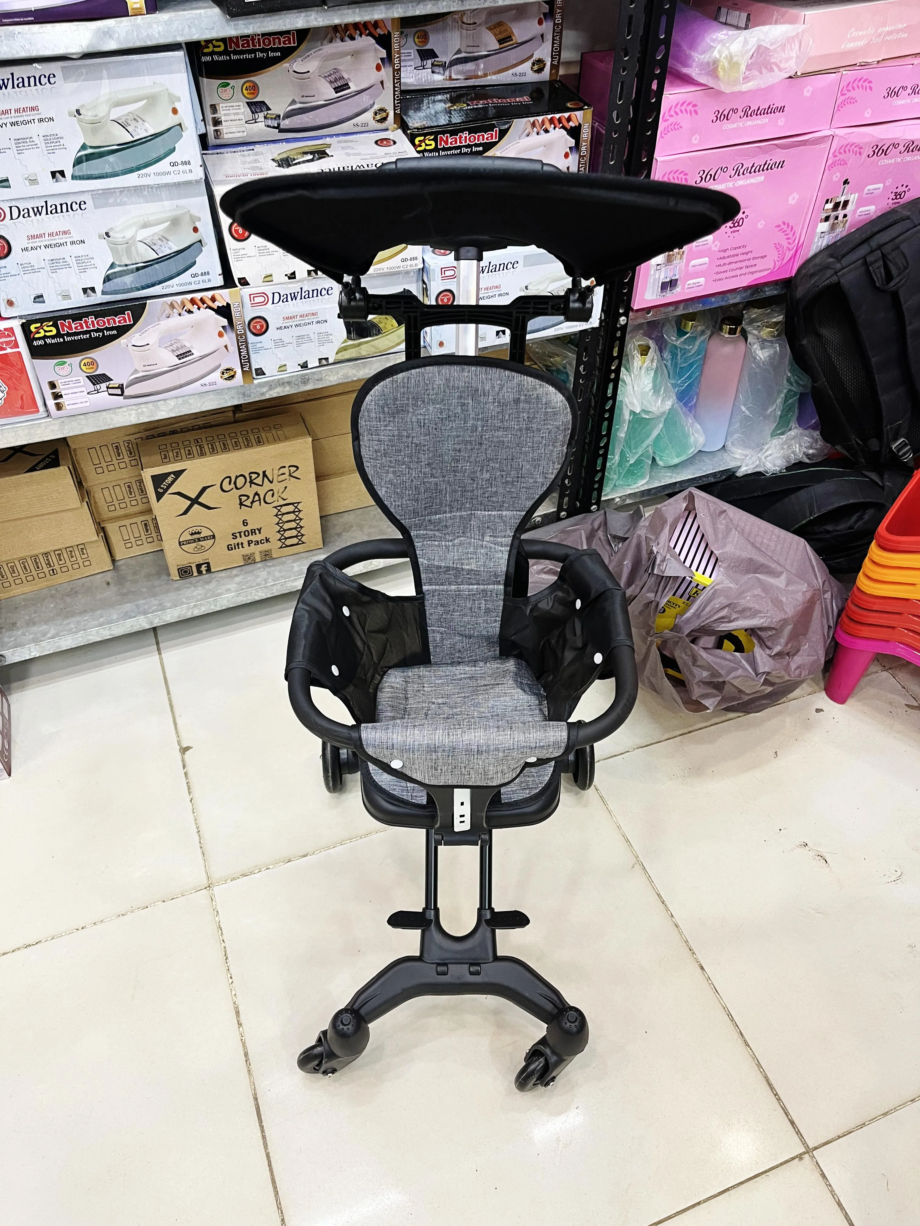 Lightweight Foldable Baby Stroller for Newborns to 5 Years